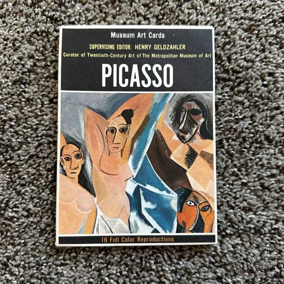 Vintage Art Vintage 973 Picasso Museum 16 Postcards Set In Envelope